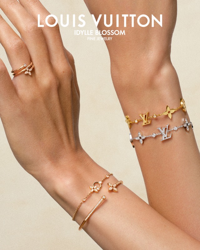 Louis Vuitton Fine Jewelry Campaign - Idylle Blossom