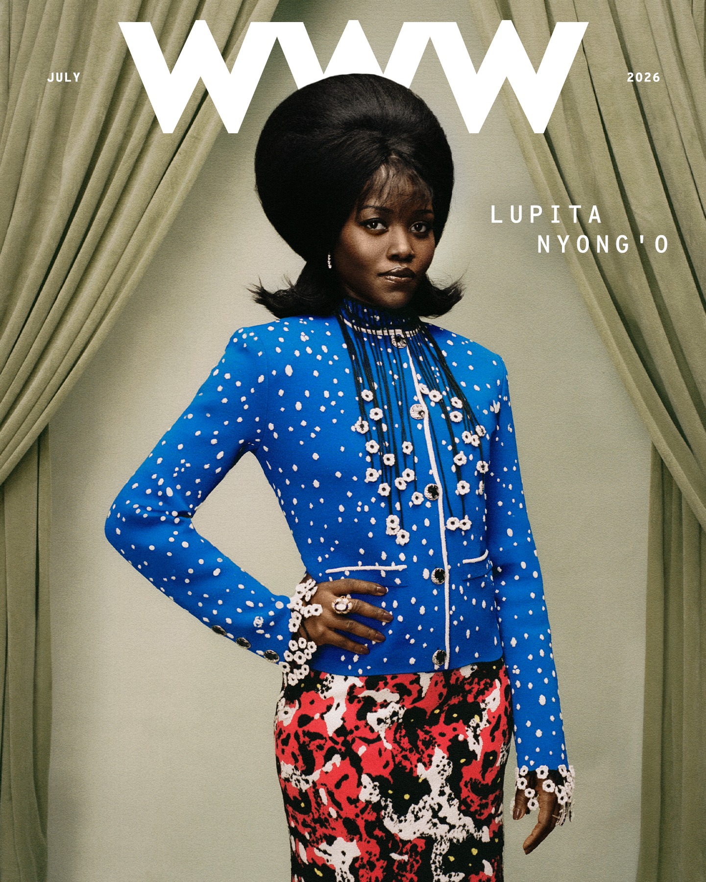 WhoWhatWear - July Cover with Lupita Nyongo'o
